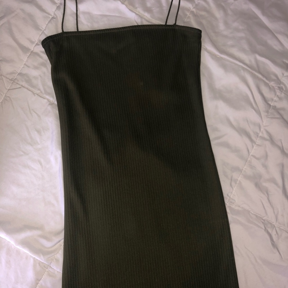Olive Topshop dress